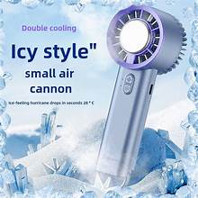 Portable Mini Cooling Fan – USB Rechargeable Handheld Fan